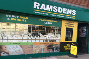 Ramsdens scrap gold 2025 prices today